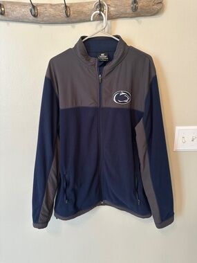 Colosseum Men's Navy and Gray Full-Zip Jacket